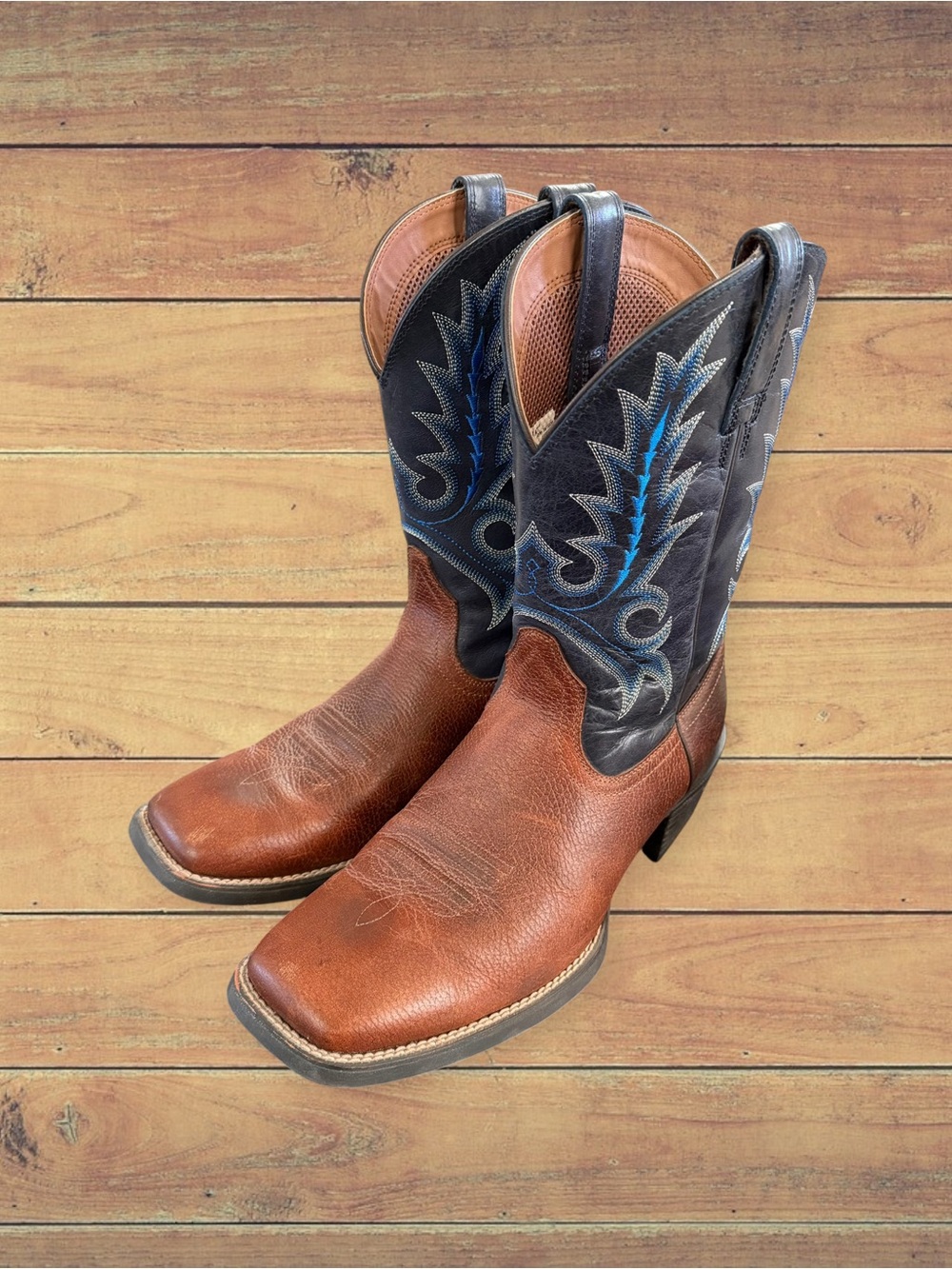 Ariat Sport Big Country Wide Square Toe Cowboy Boot Size 11